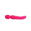 Wibrator dla par dwustronny Pleasure Spreader Wand różowy