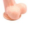 Realistyczne wibrujące dildo z pilotem 21,5 cm