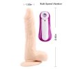 Realistyczne wibrujące dildo z pilotem 21,5 cm