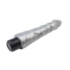 Realistyczne stożkowe dildo wibrujące srebrne 23 cm