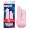 Analno waginalne dildo na przyssawce 20 cm