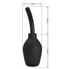 Gruszka analna do lewatywy Mr.Play czarna (310 ml)