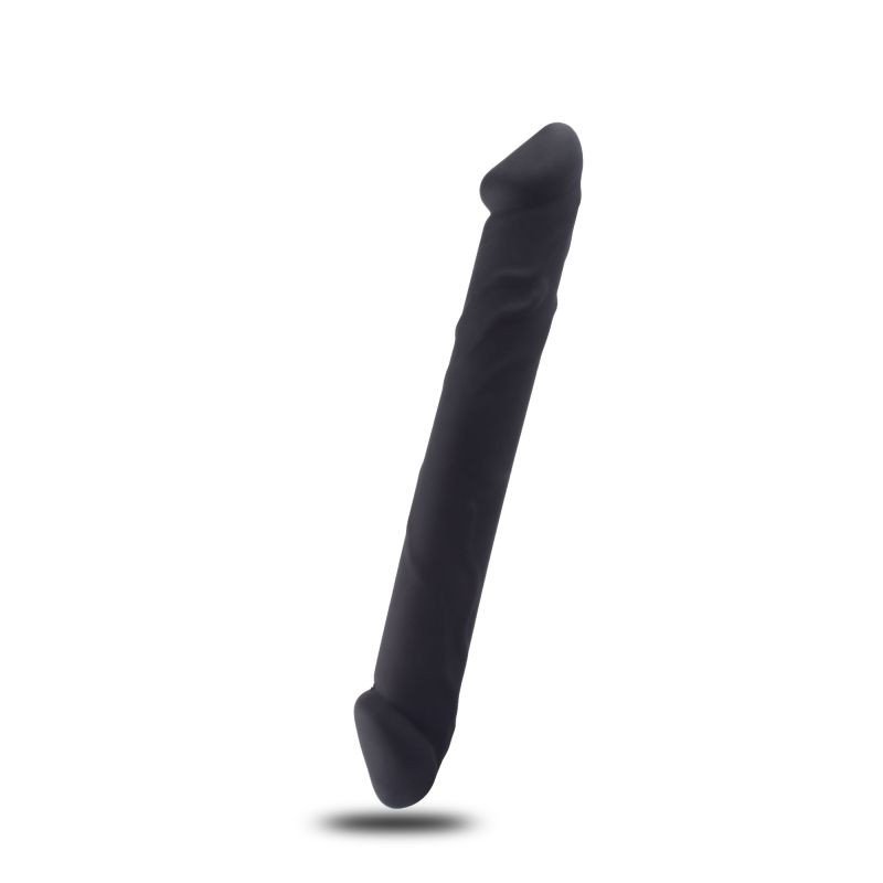 Podwójne dwustronne dildo lesbijskie 23 cm