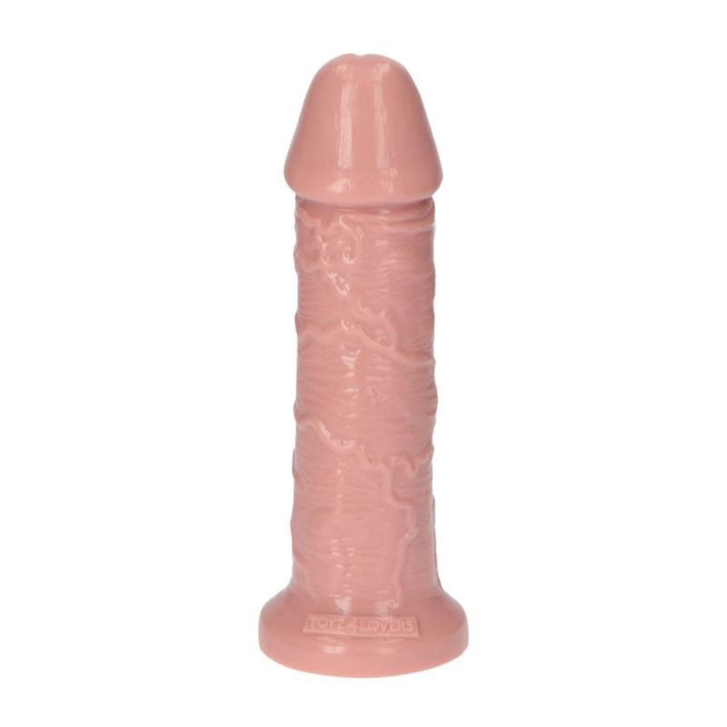 Dildo na przyssawce żylaste jak prawdziwy penis 21,5 cm