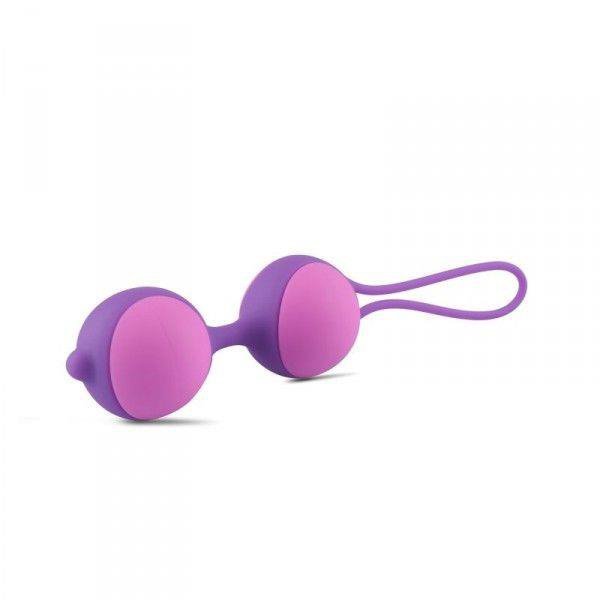 Kulki Palline vaginali bi-balls double purple
