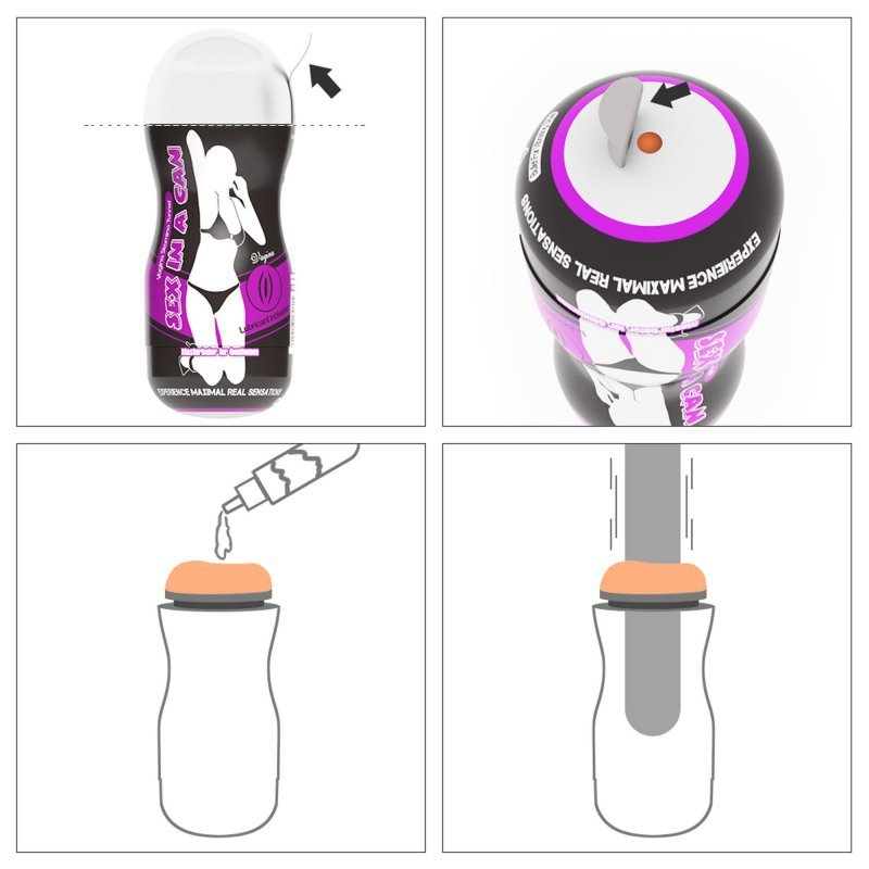Masturbator pochwa Sex In A Can Vagina Stamina Tunnel Flesh