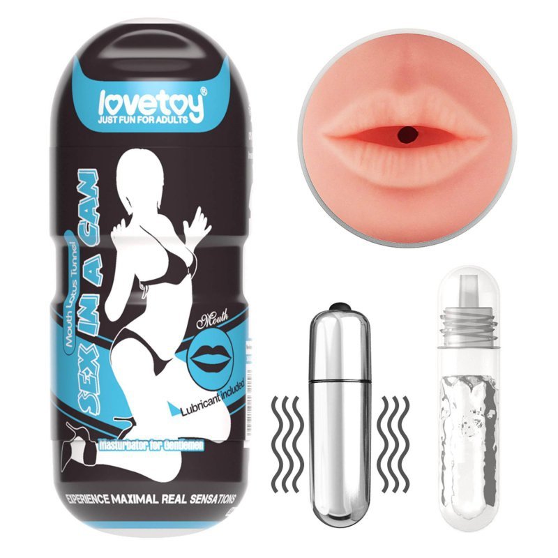 Wibrujące usta oralny masturbator Lovetoy