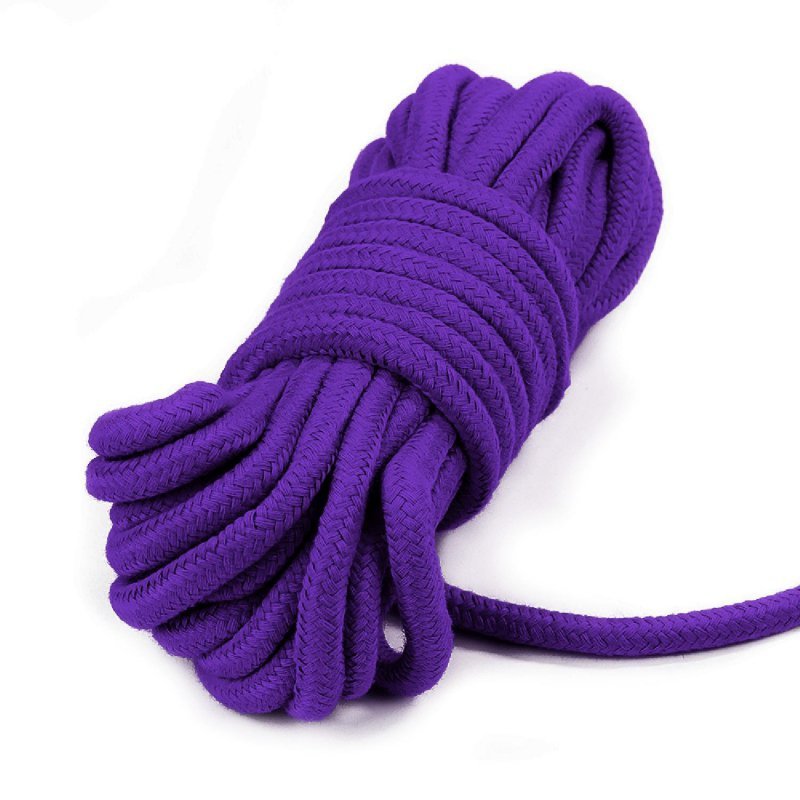 Lina do wiązania Kinbaku 10 m Fetish Bondage Rope Purple