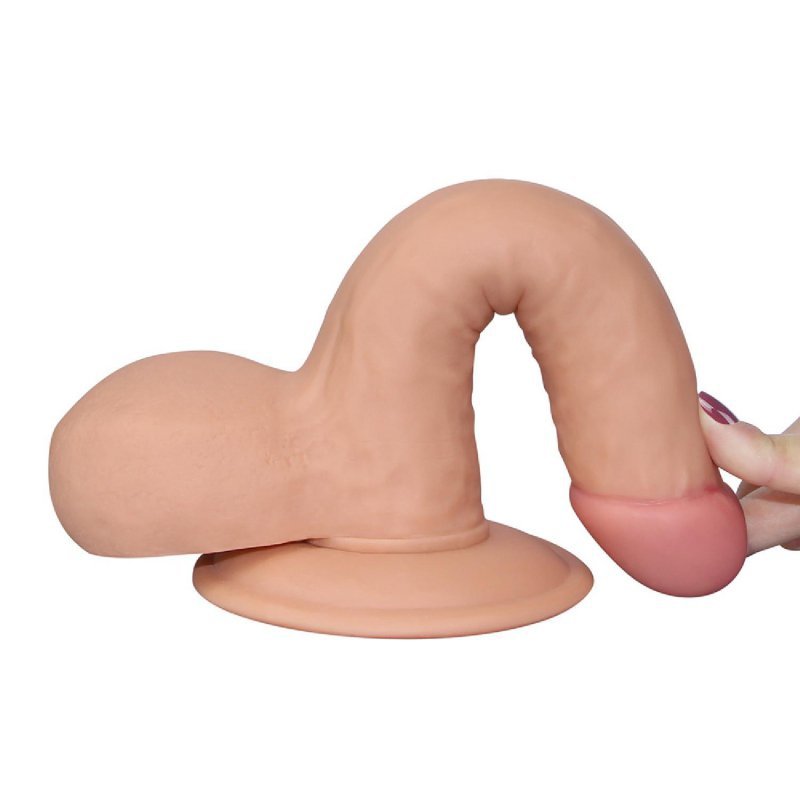Ultra miękkie dildo The Ultra Soft Dude 19cm