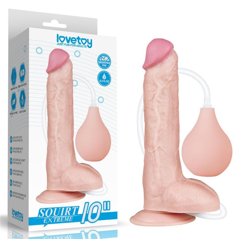 Penis dildo z wytryskiem Squirt Extreme Dildo 25cm