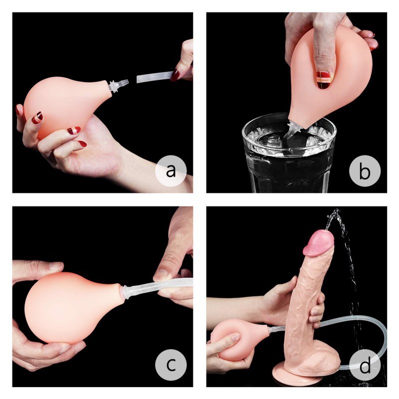 Penis dildo z wytryskiem Squirt Extreme Dildo 27cm