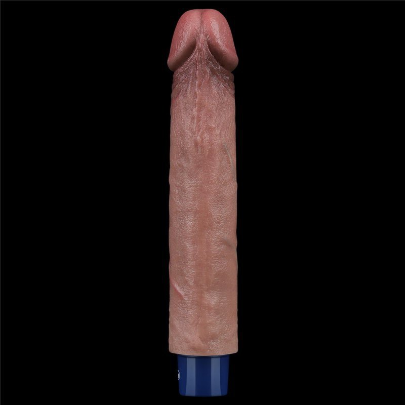 Realistyczne wibrujące dildo jak prawdziwy penis 23 cm