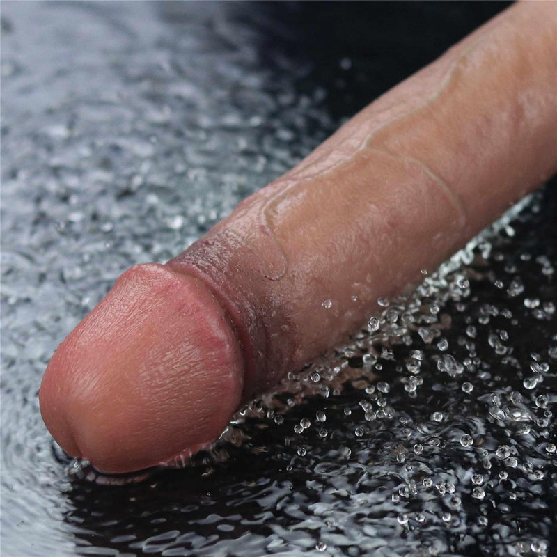 Realistyczne wibrujące dildo jak prawdziwy penis 23 cm