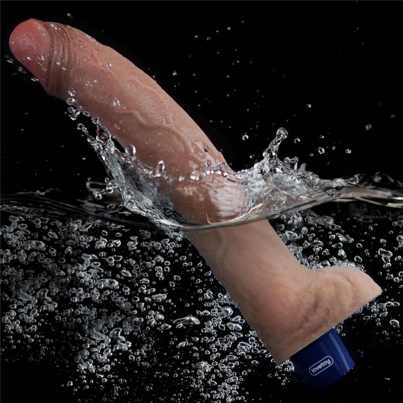 Realistyczne wibrujące dildo jak prawdziwy penis 28 cm