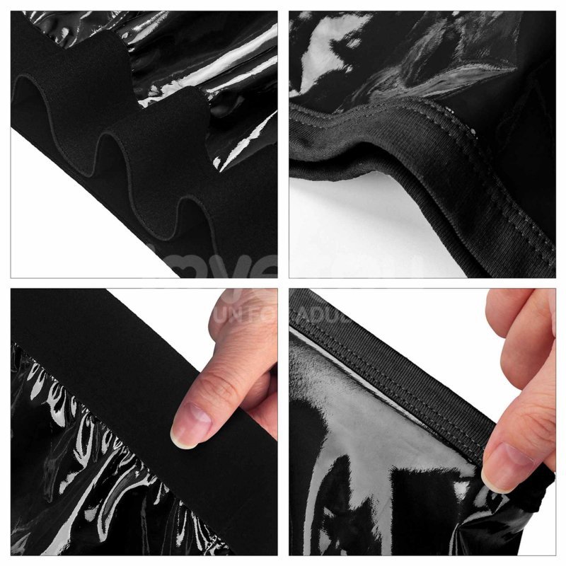 Bokserki strapon weetlook Chic Strap-On (40 - 43 inch waist) czarne