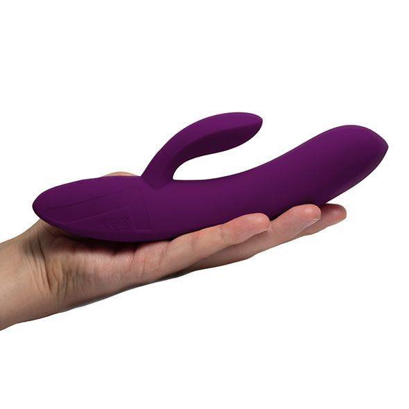 Wibrator króliczek stymulator punktu g fioletowy