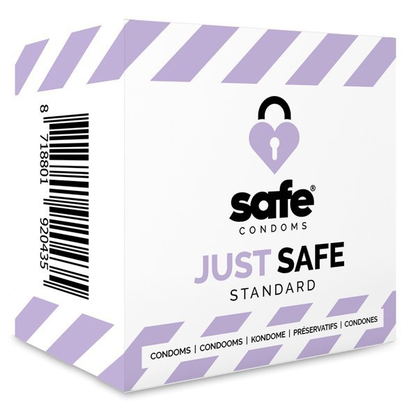 Prezerwatywy Safe Condoms Just Safe Standard 5 sztuk
