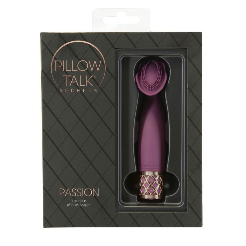 Pillow Talk - Secrets Passion clitoral vibrator wine