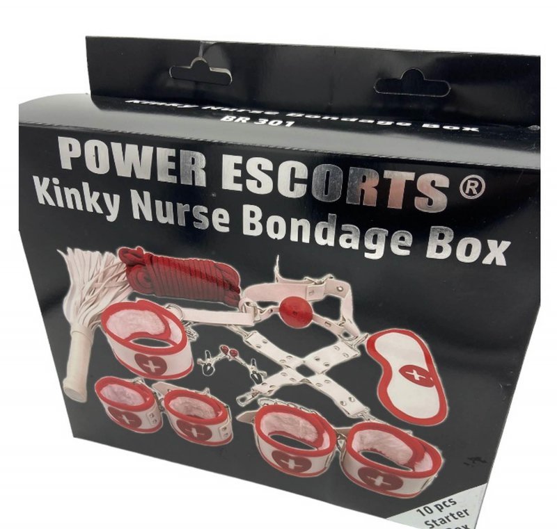 Kinky nurse bondage box