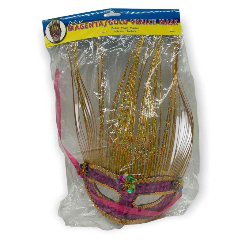 Maska venice mask pink