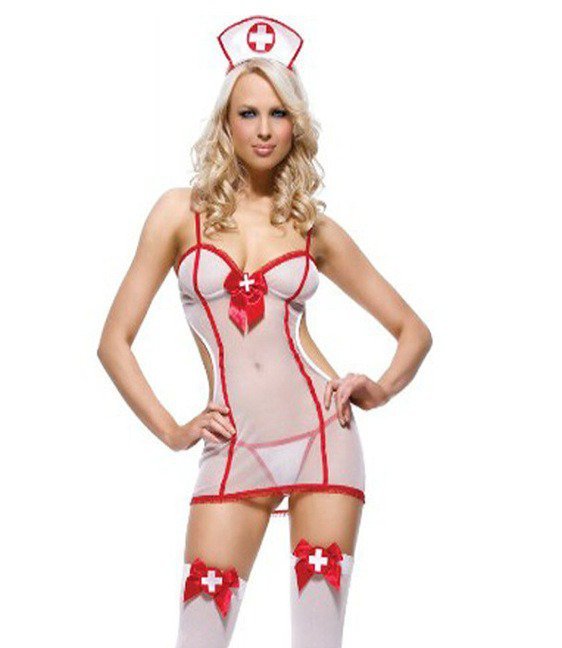 Role play nurse sex kostium pielęgniarki uniwersalny