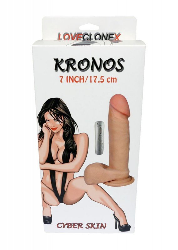 Realistyczny wibrator sztuczny penis z pilotem 17,8 cm