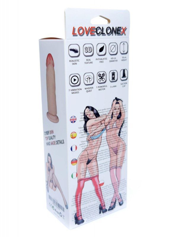 Miękki realistyczny penis dildo wibrator na przyssawce 15cm