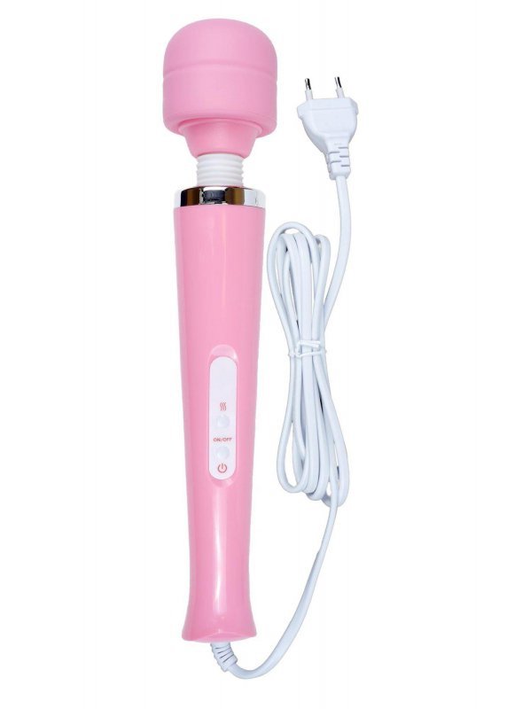Wibrator z ruchomą głowicą WAND Magic 230V Pink 10 funkcji