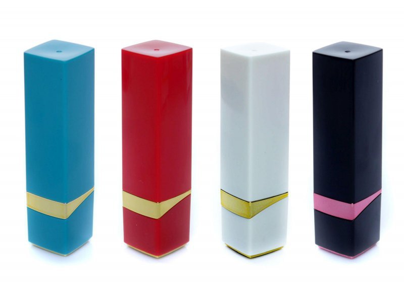 Stymulator lipstick vibrator - black
