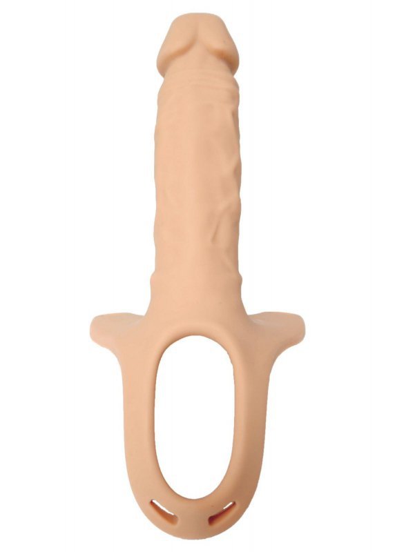 Proteza hollow strap-on super hero