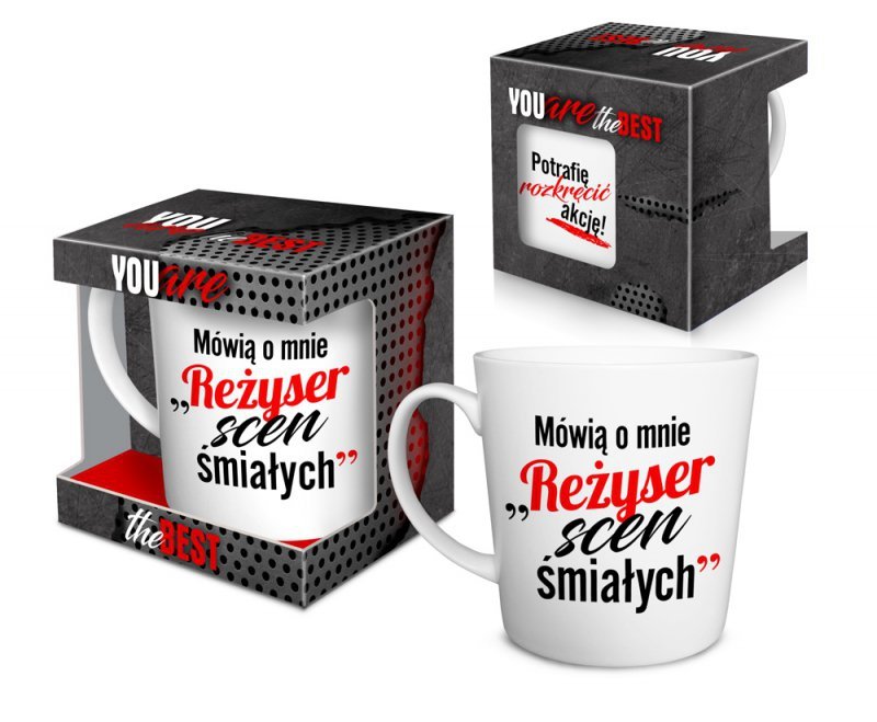 You Are The Best - kubek NBC mat 480ml. - Reżyser scen śmiałych