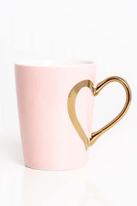 Walentynki 22 - kubek różowy 370ml. - Love ( baloniki )