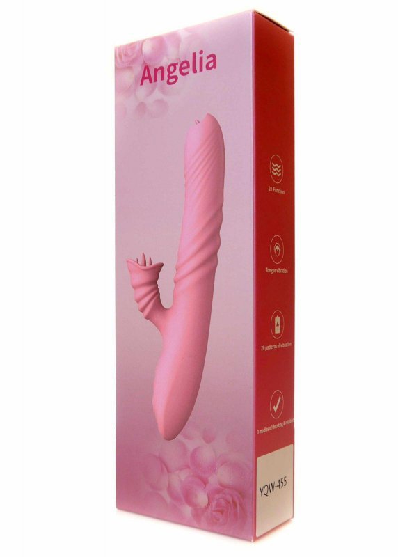 Wibrator Angelia USB 3 funkcje pulsacji / 20 wibracji 