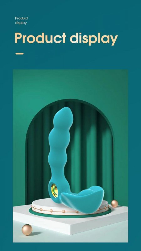 Stymulator angelo male prostate triple stimulation (blue)