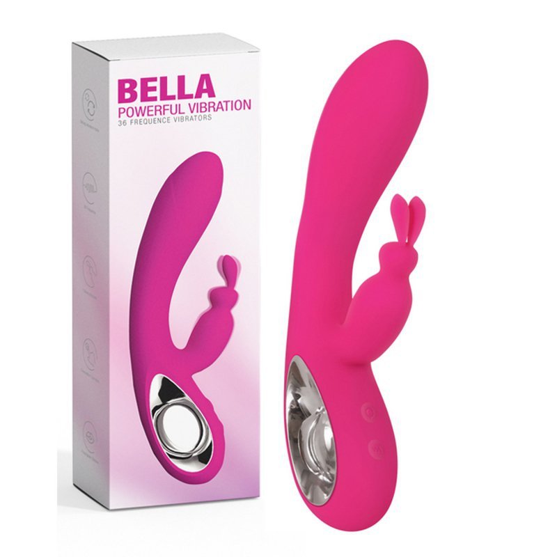 Wibrator Bella 36 funkcji usb króliczek do pochwy i łechtaczki