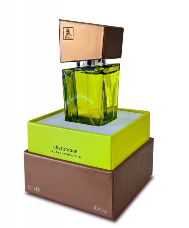Perfumy z feromonami dla kobiet Shiatsu Pheromon Fragrance woman lime 15 ml