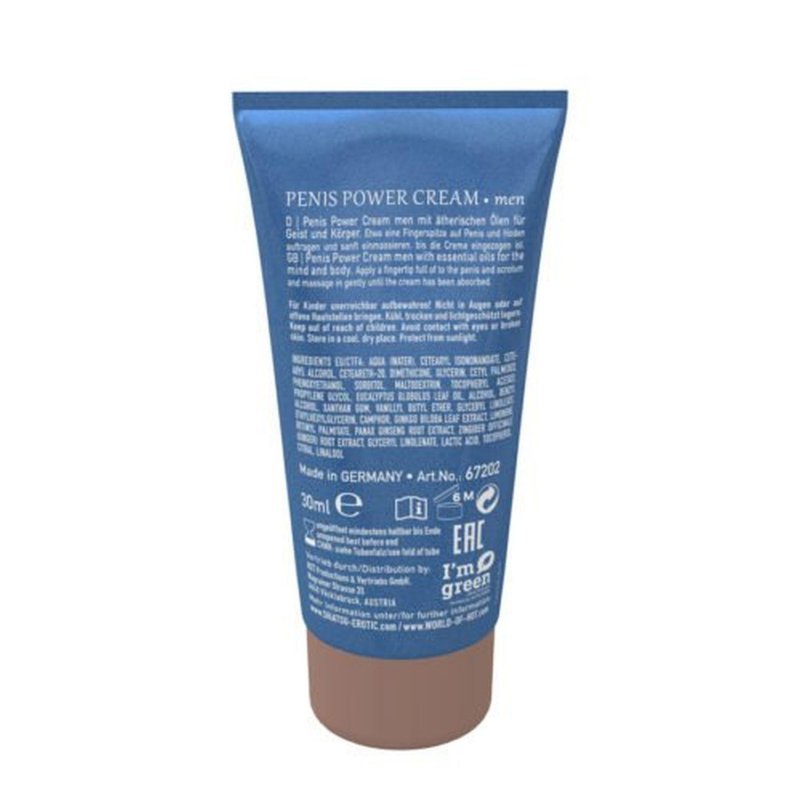 Krem podudzający penisa Shiatsu Penis Power 30 ml