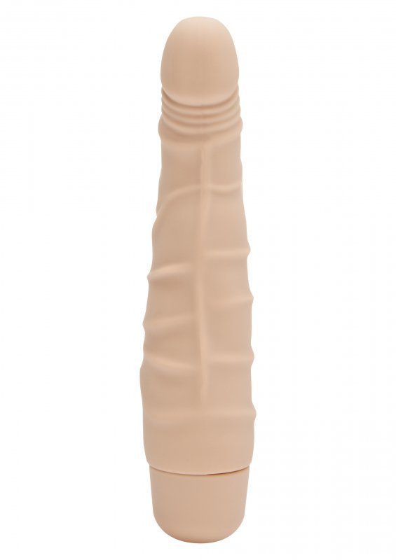 Naturalne wibrujące dildo z żyłami 16,5 cm