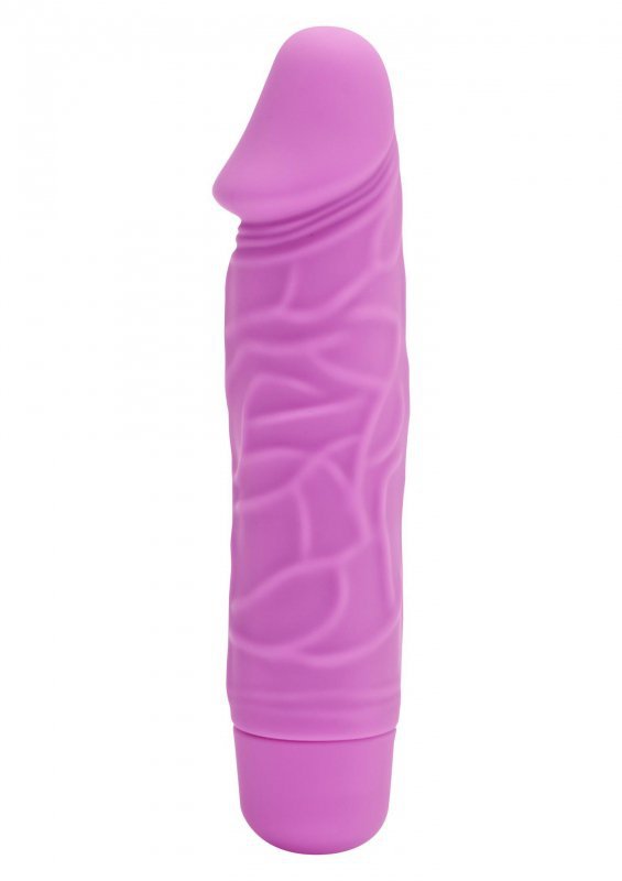 Naturalne wibrujące dildo z żyłami 15,5 cm