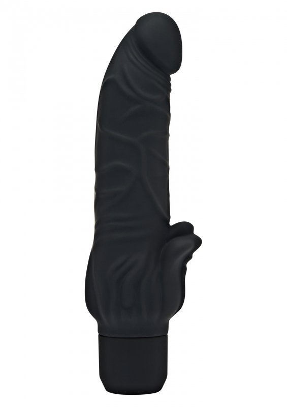 Realistyczny zakrzywiony wibrator stumulujący 22 cm