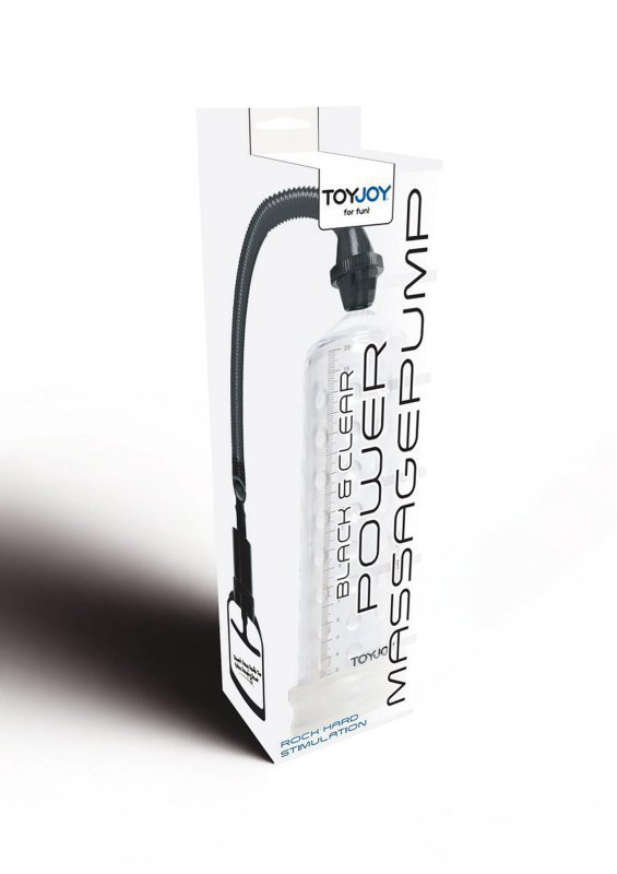 Pompka do penisa Massage Pump w. Sleeve clear