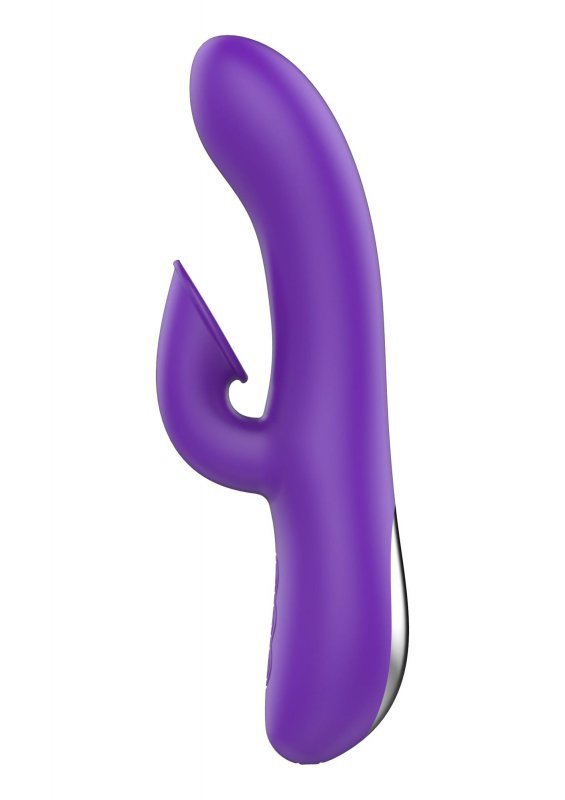 Wibrator ze stymulatorem łechtaczki króliczek penetrator