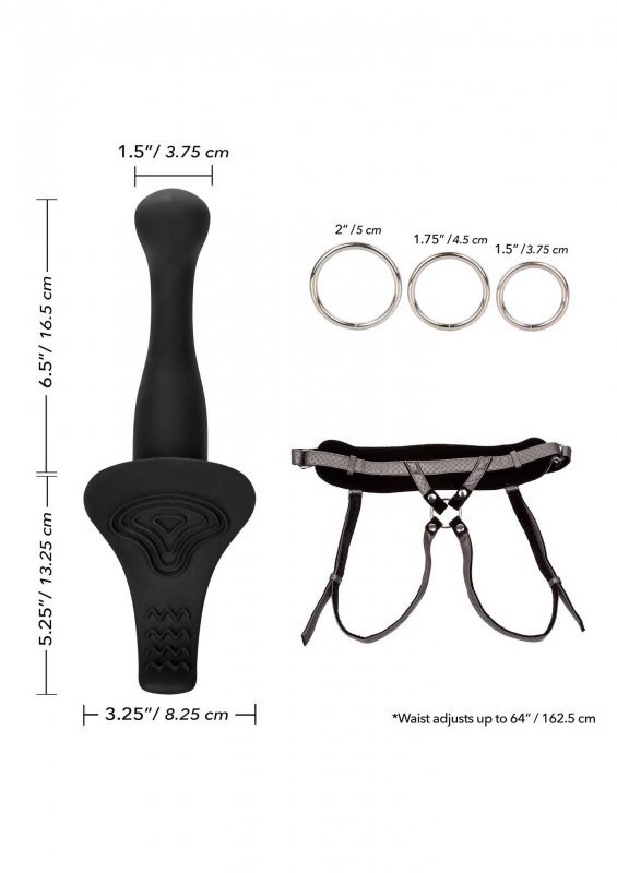 Strapon The Royal vibrating set