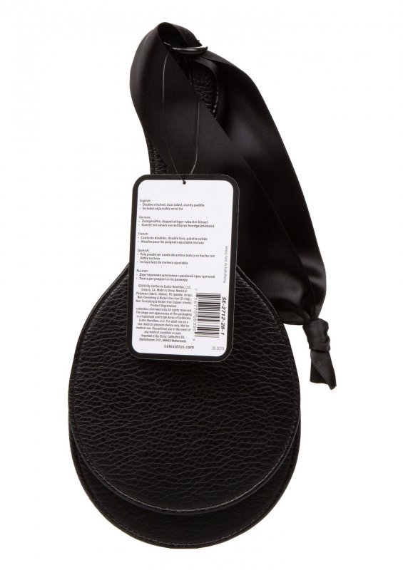 Okrągła elegancka packa do bicia po pupie i kar