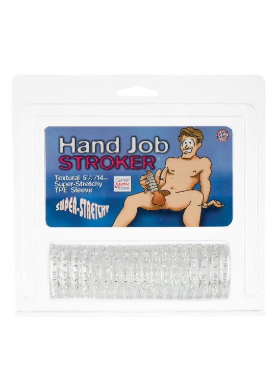 Masturbator Hand Job Stroker Clear
