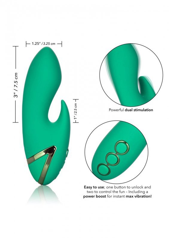 Stylowy wibrator stymulator łechtaczki mega orgazm