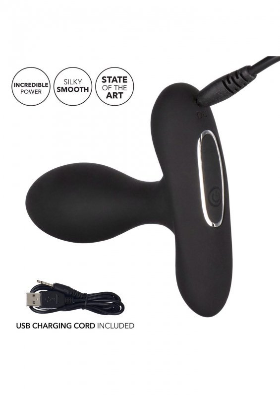 Korek analny z wibracjami zatyczka plug masażer odbytu mocny orgazm