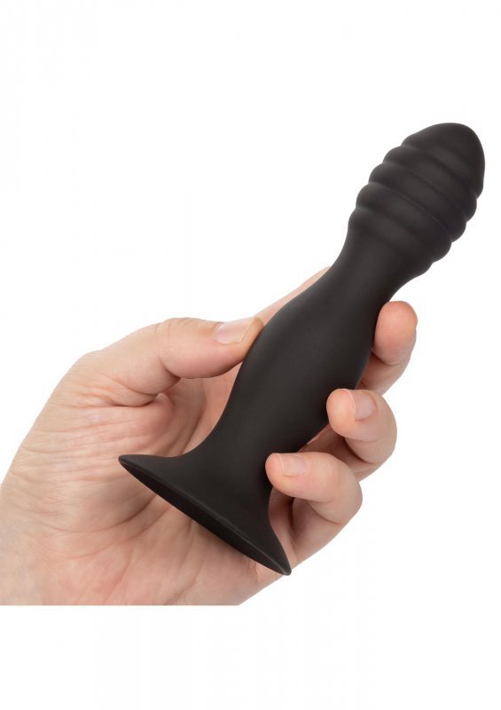 Ribbed anal stud