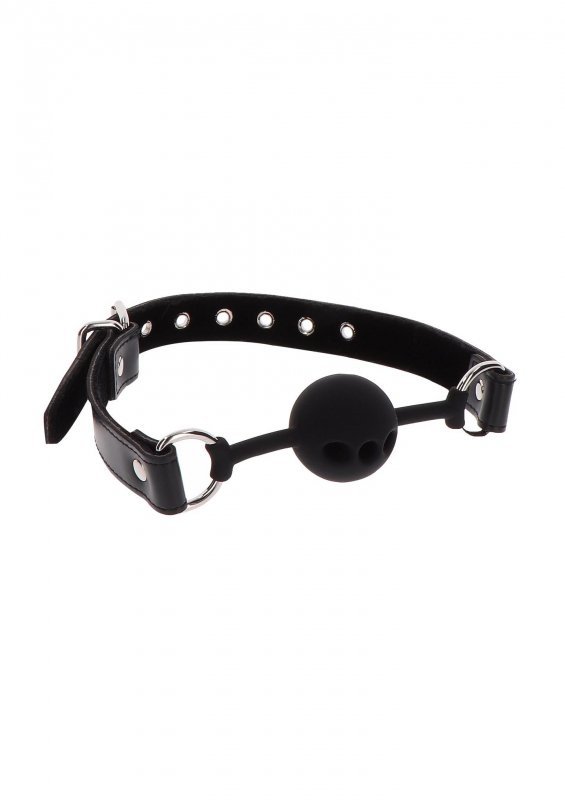 Knebel kulka do ust silicone ball gag