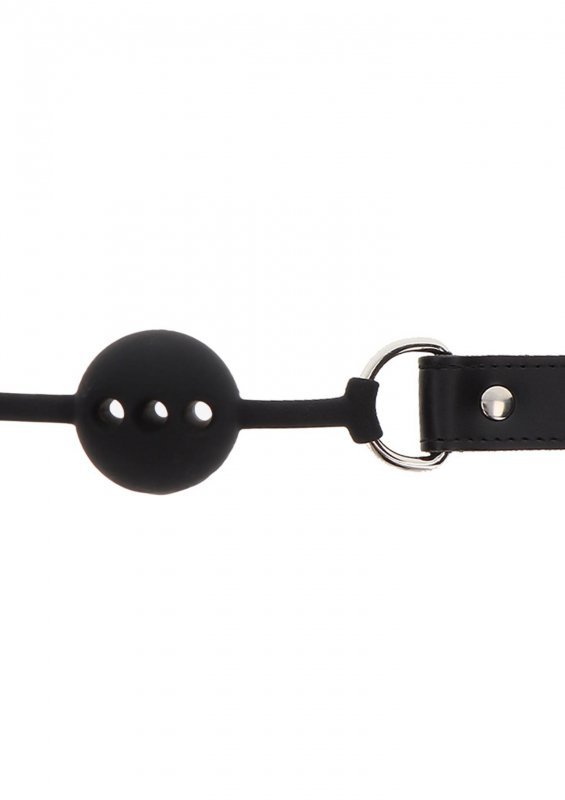 Knebel kulka do ust silicone ball gag